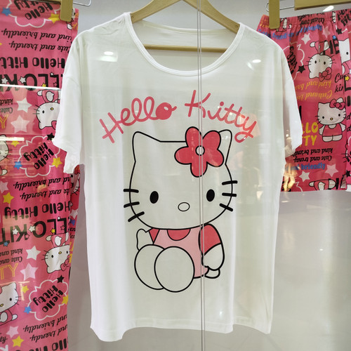 ست راحتی سه تکه وارداتی طرح هلو کیتی Hello kitty