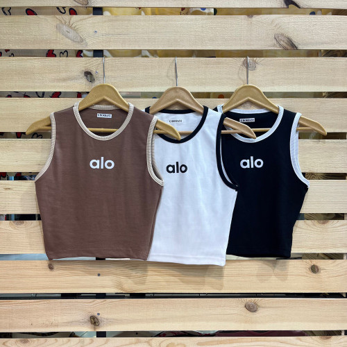 کراپ تاپ alo پنبه نواردوزی