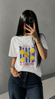 تیشرت طرح IL LIMONE توت فرنگی پنبه 28